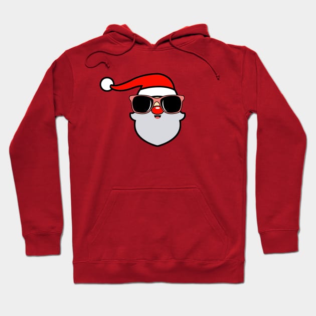 Cool Santa Claus Hoodie by LuisP96